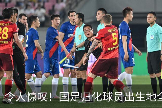 令人惊叹！国足归化球员出生地全进入世界杯16强